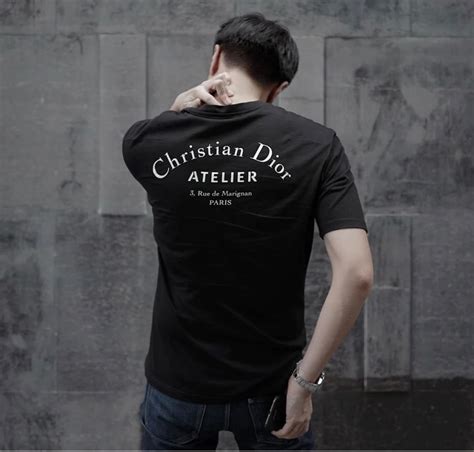 christian dior atelier t shirt fake|christian dior tee price.